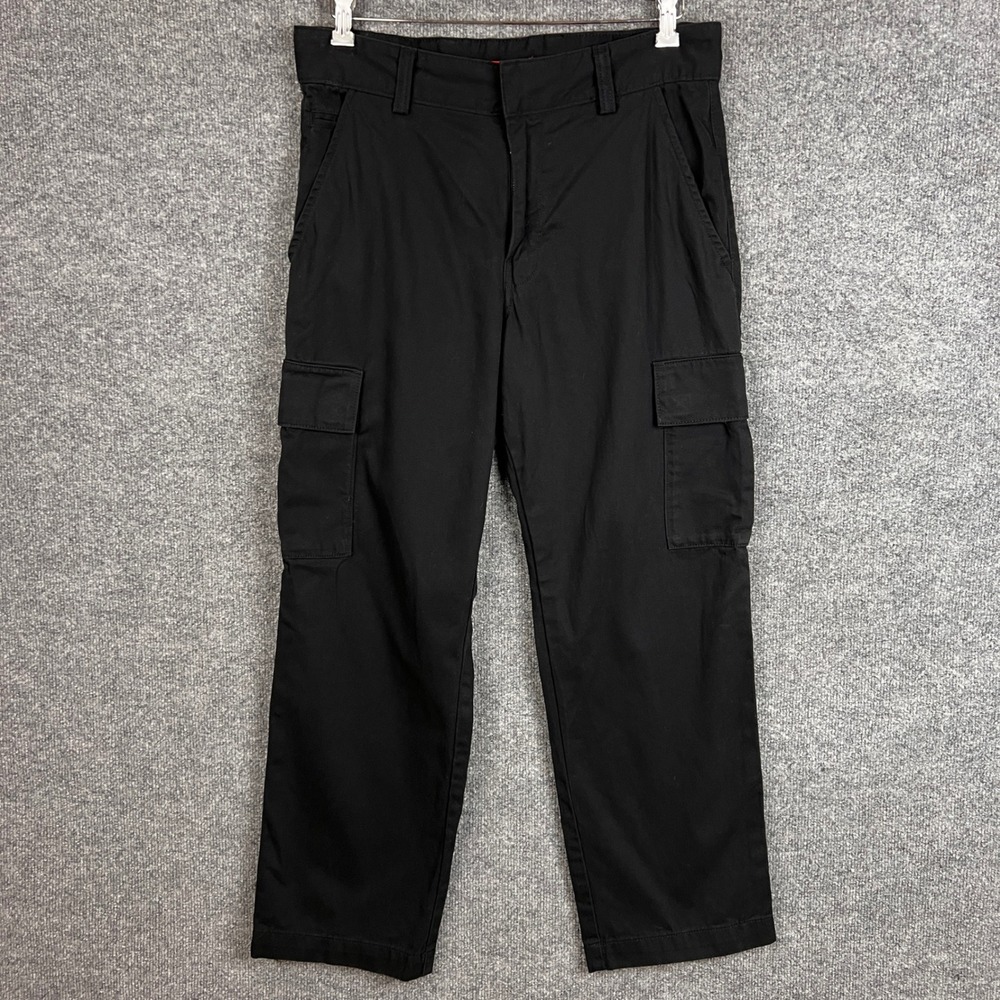 TESLA Mens‎ 34x30 Black Cargo Pants 100% Cotton Designed in USA